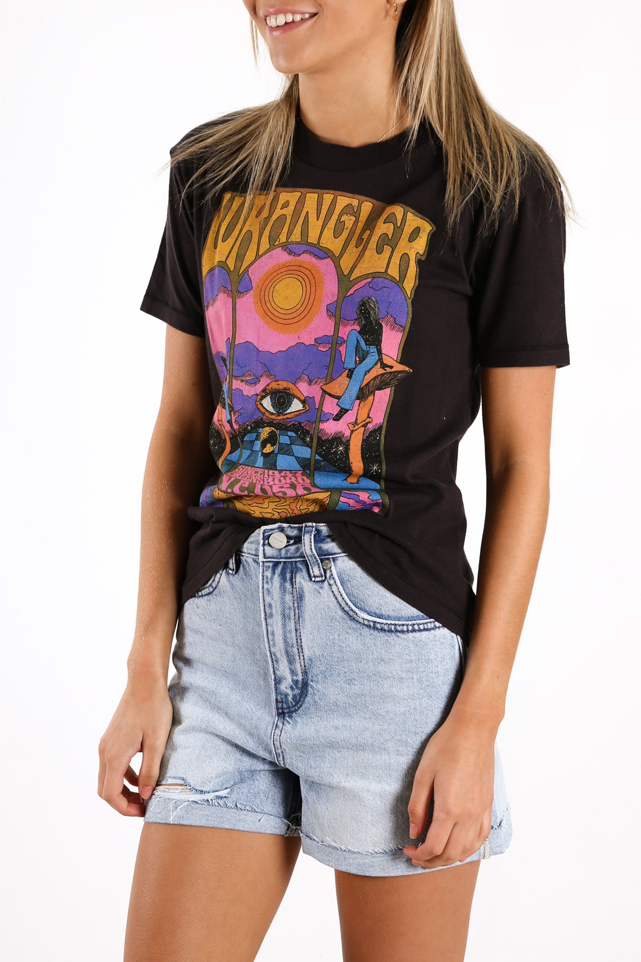 Enchanter Tee Worn Black