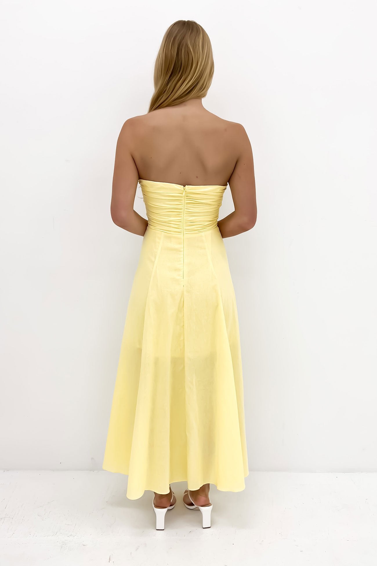 Enya Maxi Dress Yellow