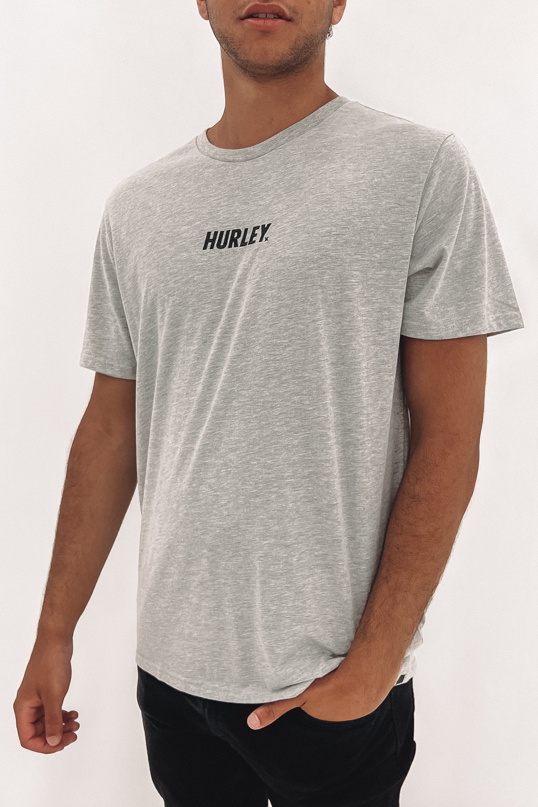 Everyday Washed Fastlane Tee Dark Grey Heather