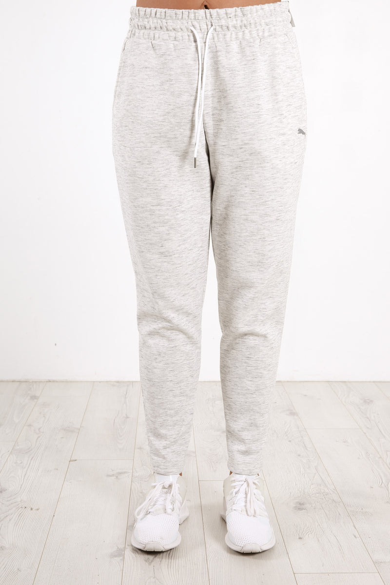 Evostripe Sweatpants Puma White Heather Jean Jail