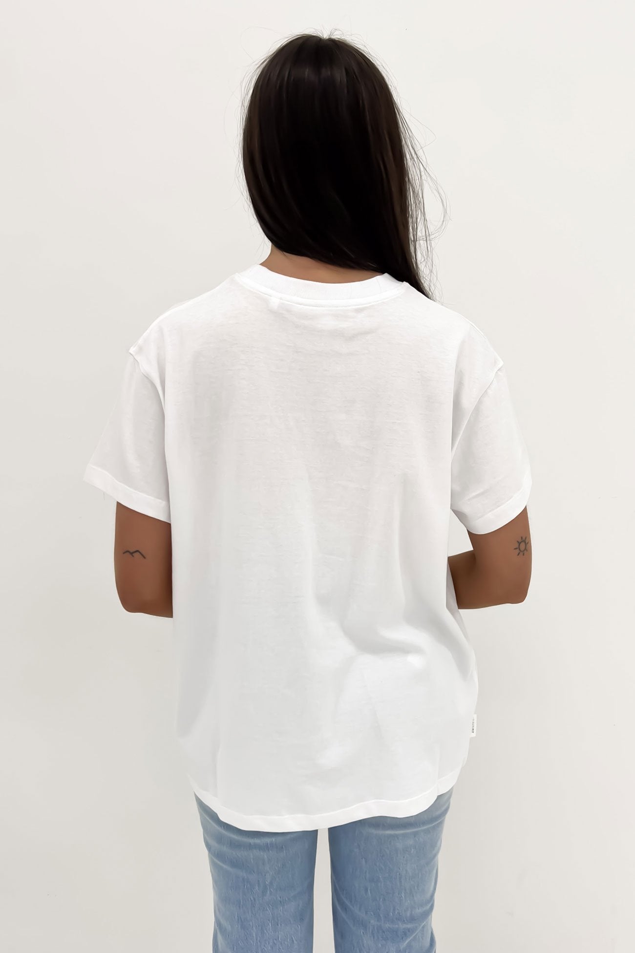 FW Embroidery Tee White