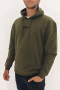 Fastlane Colour Fleece Hoodie Olive