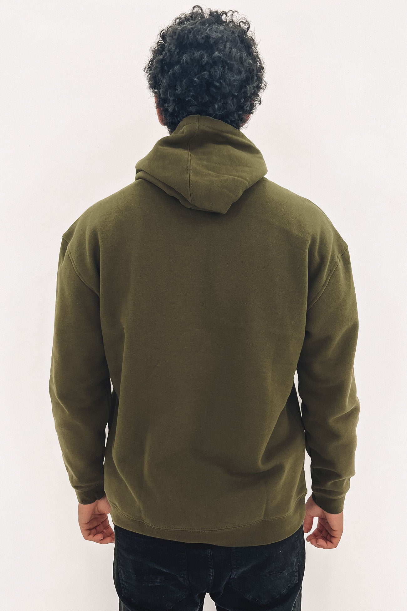 Fastlane Colour Fleece Hoodie Olive