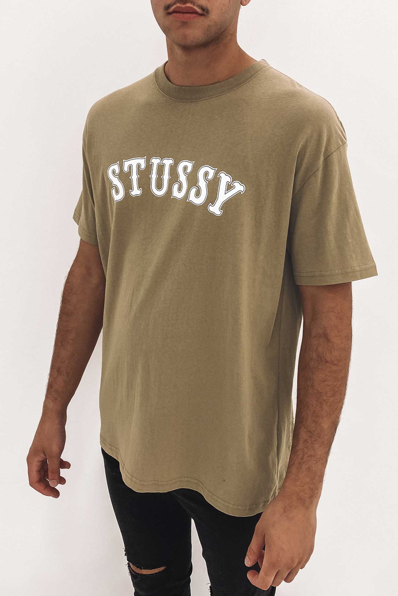 Fenway Park Short Sleeve Tee Light Military