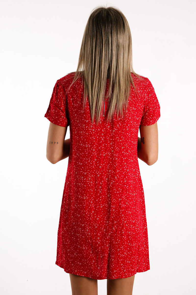 Ditsy hotsell shift dress