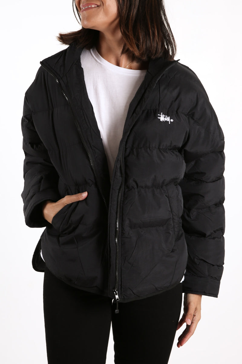 Stussy puffer cheap jacket womens