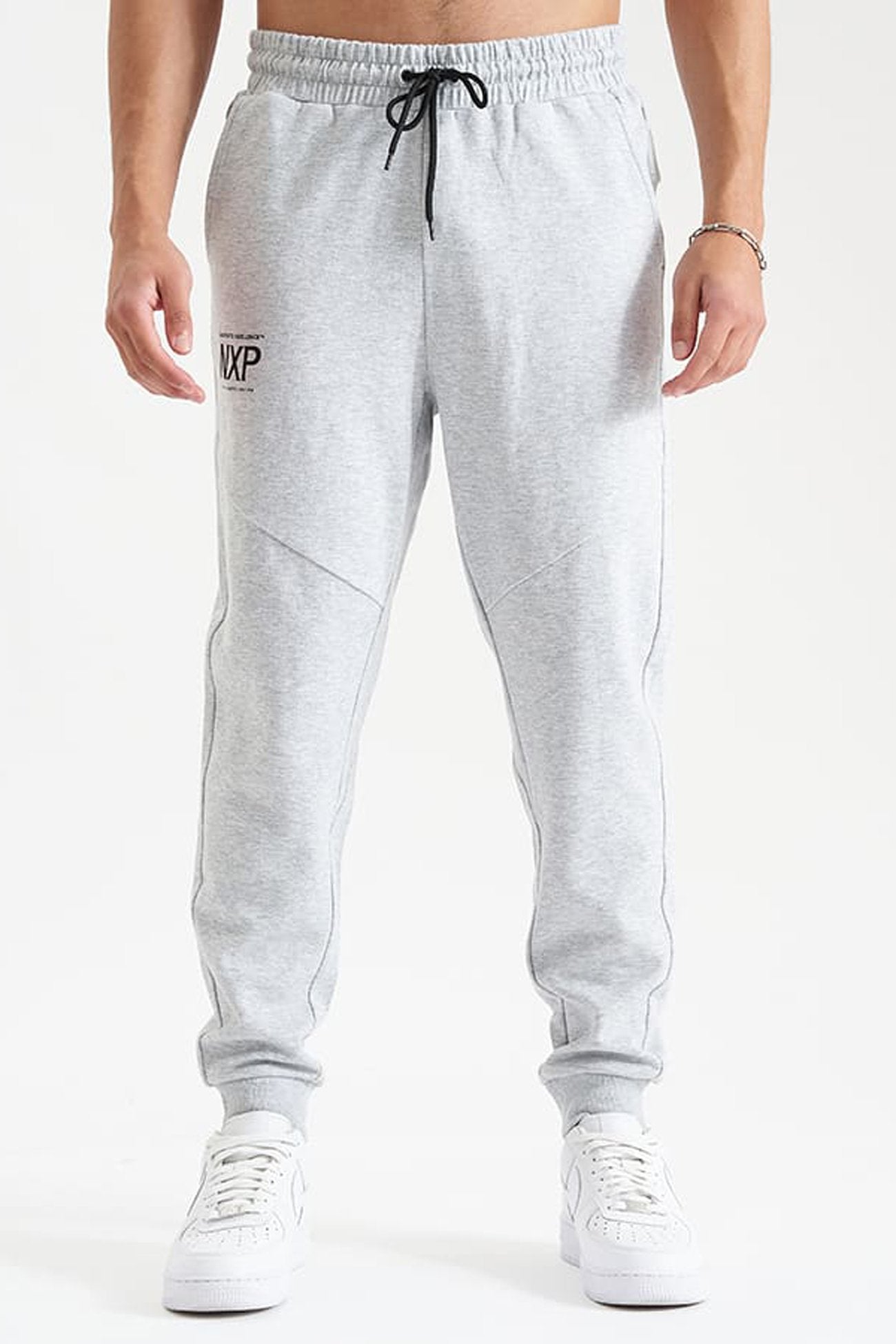 Gambit Slim Trackpant Grey Marle