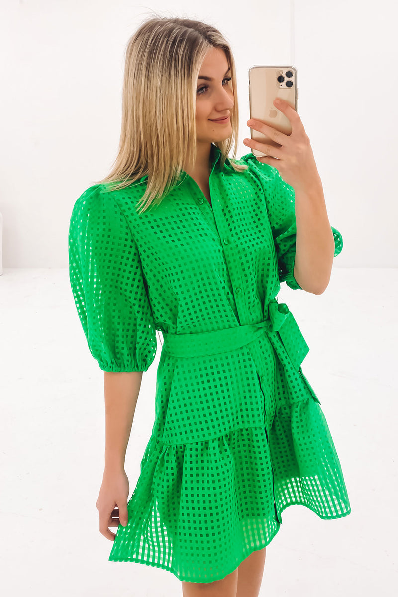Georgi Mini Dress Green