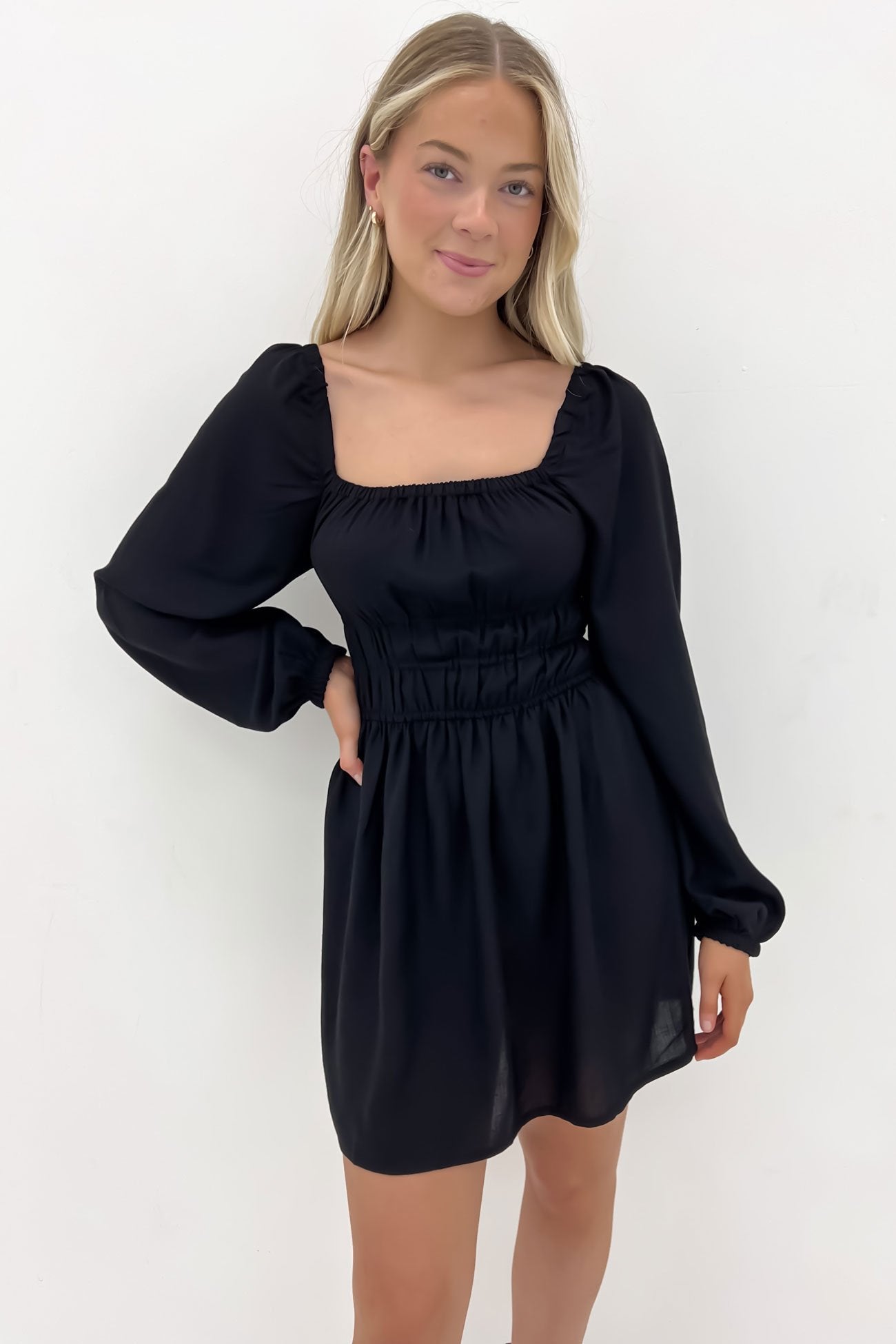 Gracie Mini Dress Black