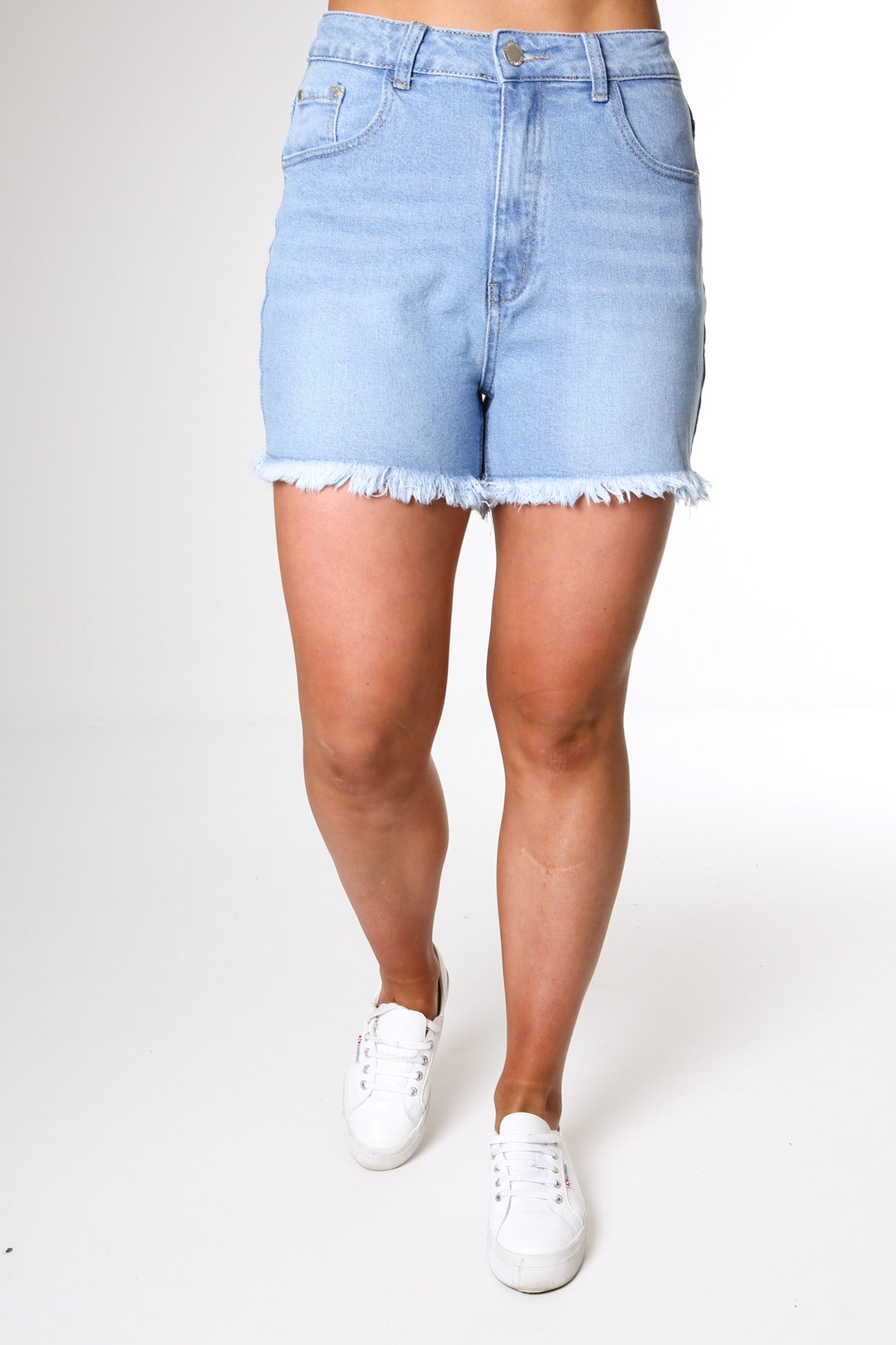 Grady Denim Short Mid Blue