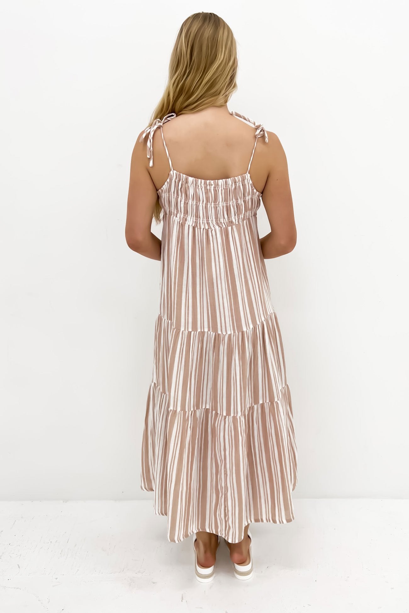 Grounded Maxi Dress Tan