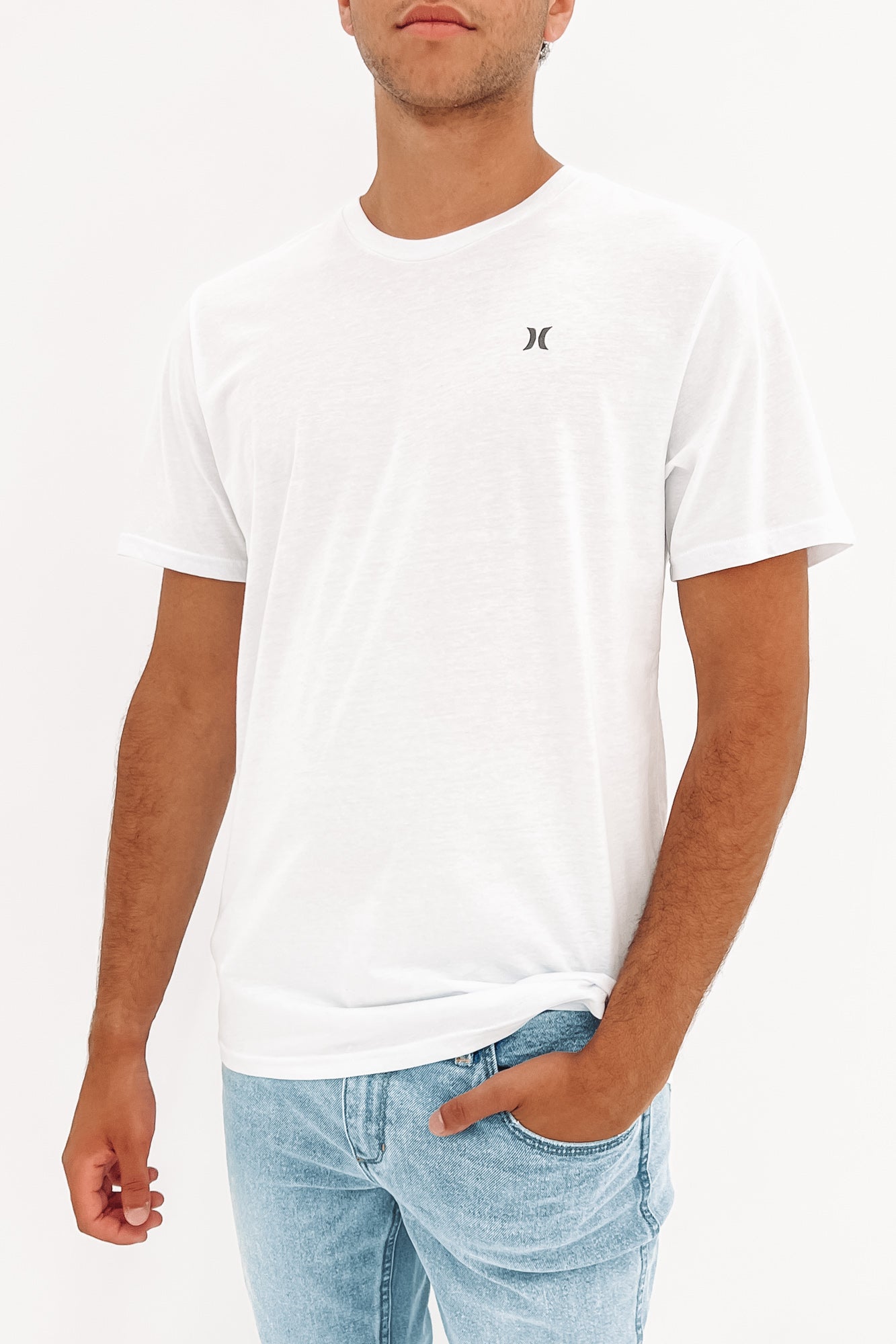 H2O-Dri Icon Tee White