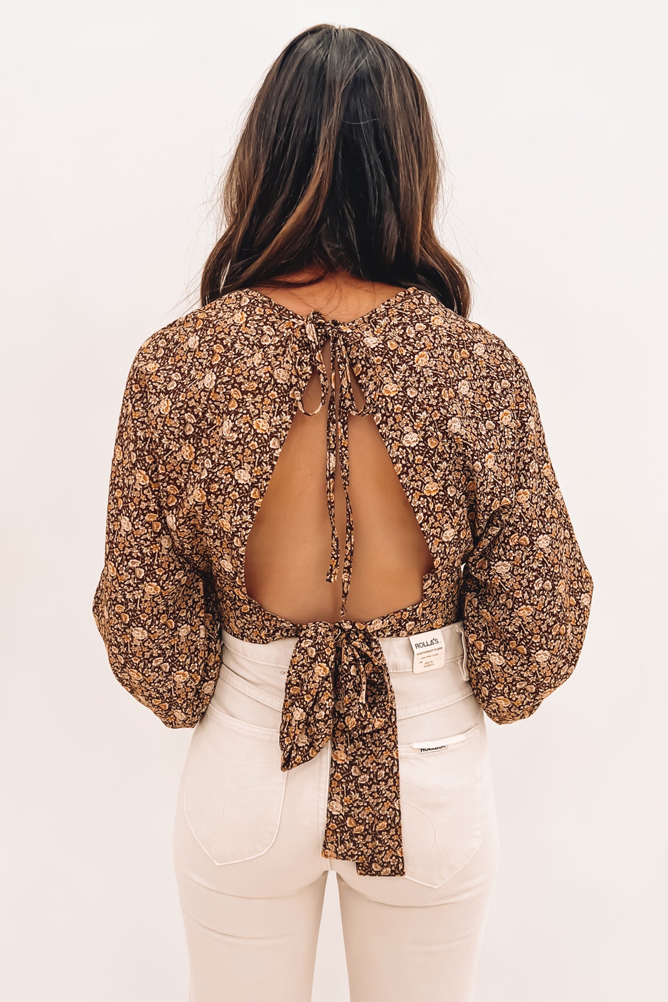 Harper Floral Top Print