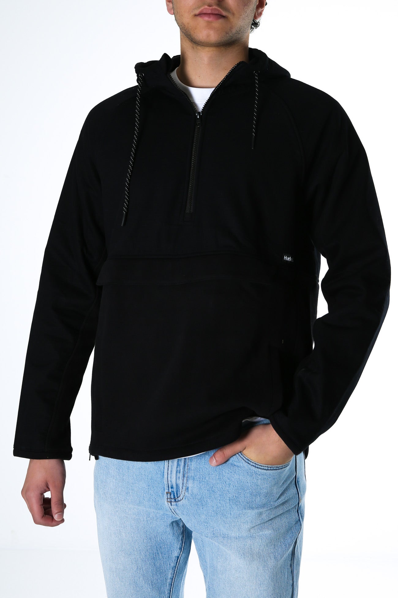 Heat Brazer Half Zip Black