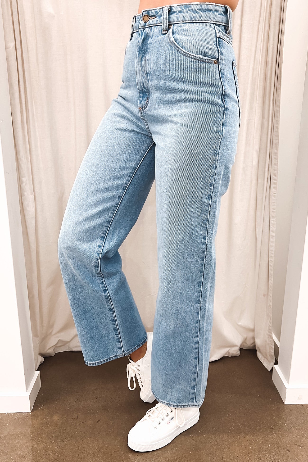 Heidi Ankle Jean Old Stone