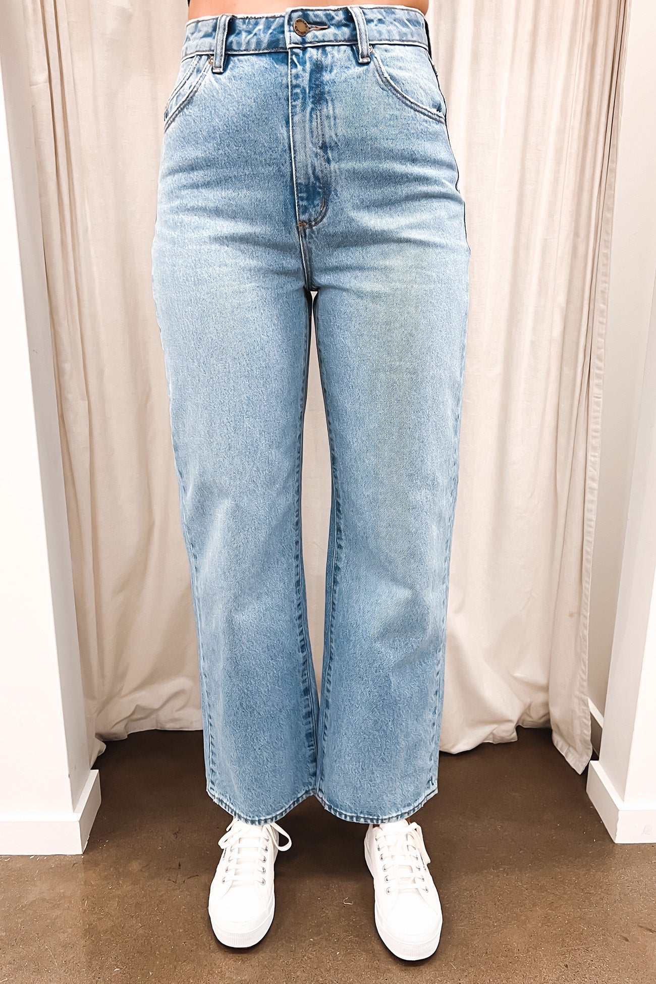 Heidi Ankle Jean Old Stone