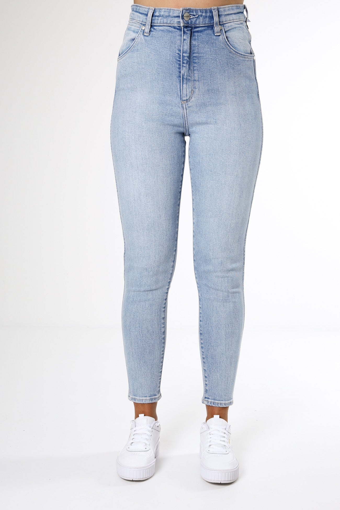 Hi Pins Cropped Jean Pale