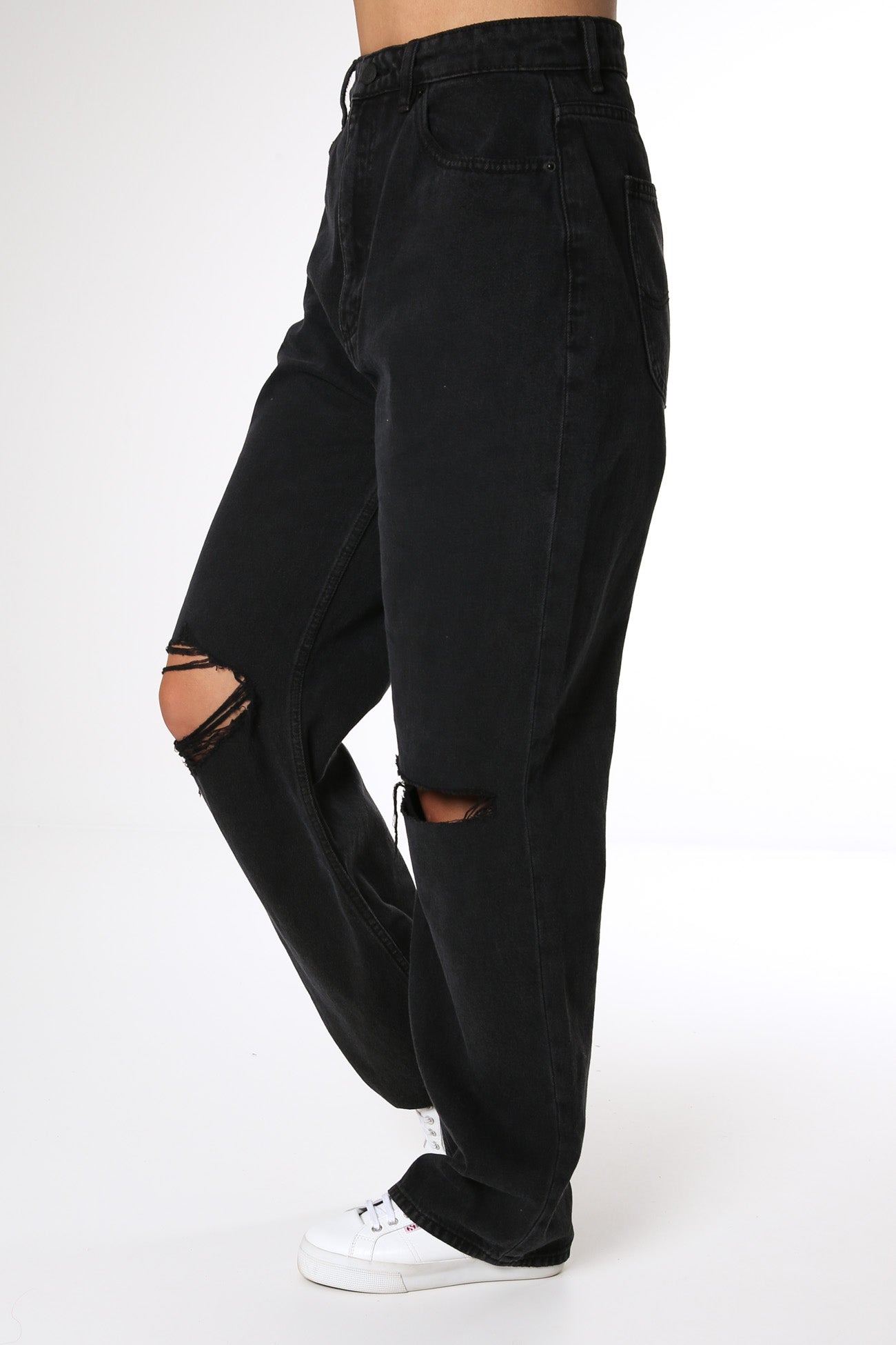 High Baggy Jean Exalt Black