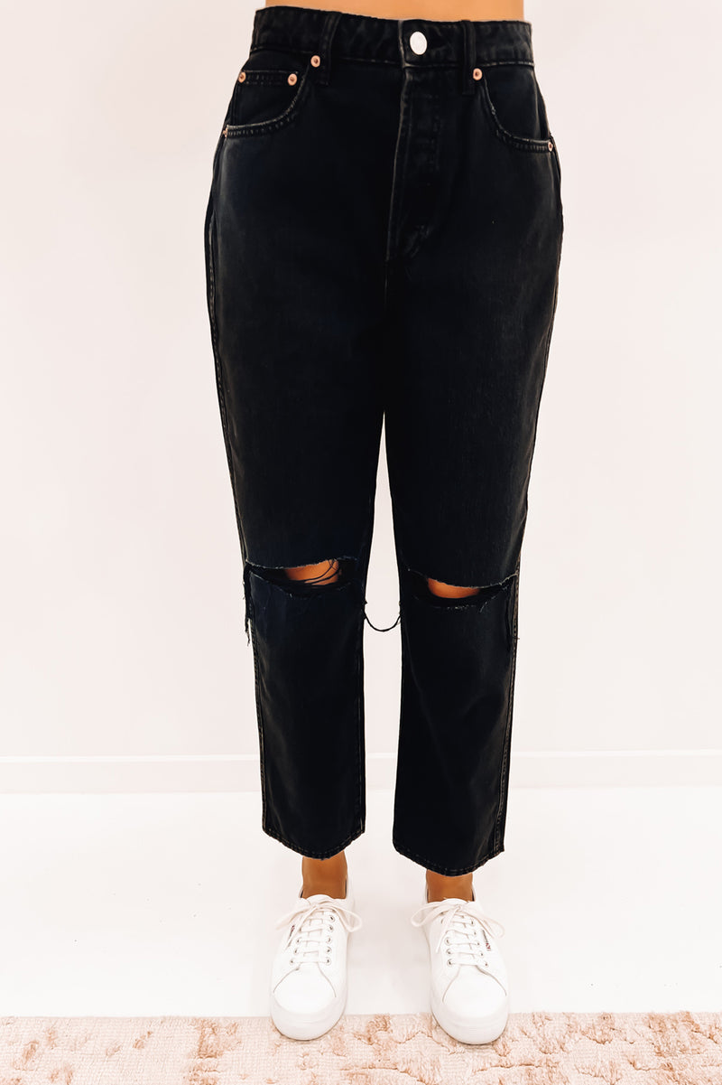 High Relaxed Jean Black Theory