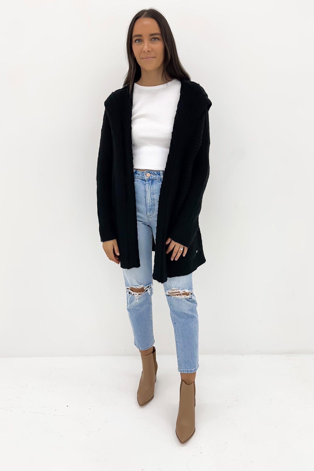 Homeward Bound II Cardigan Black