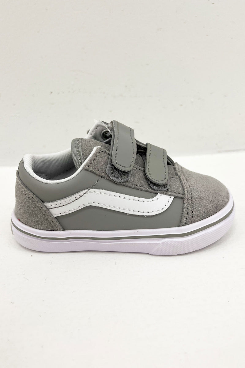 Gray sale velcro vans