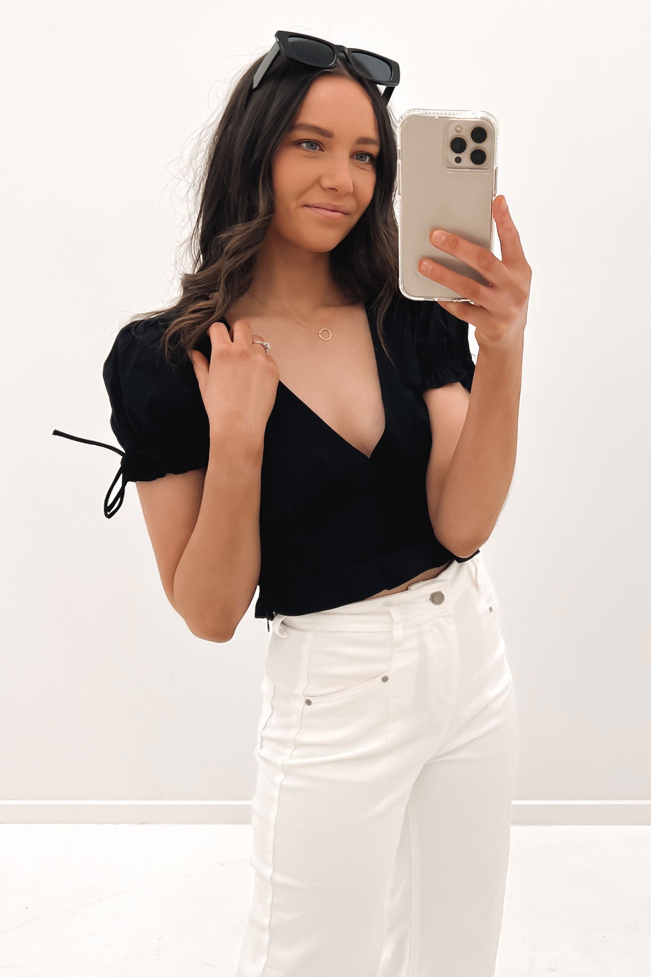 Eleanor Top Black