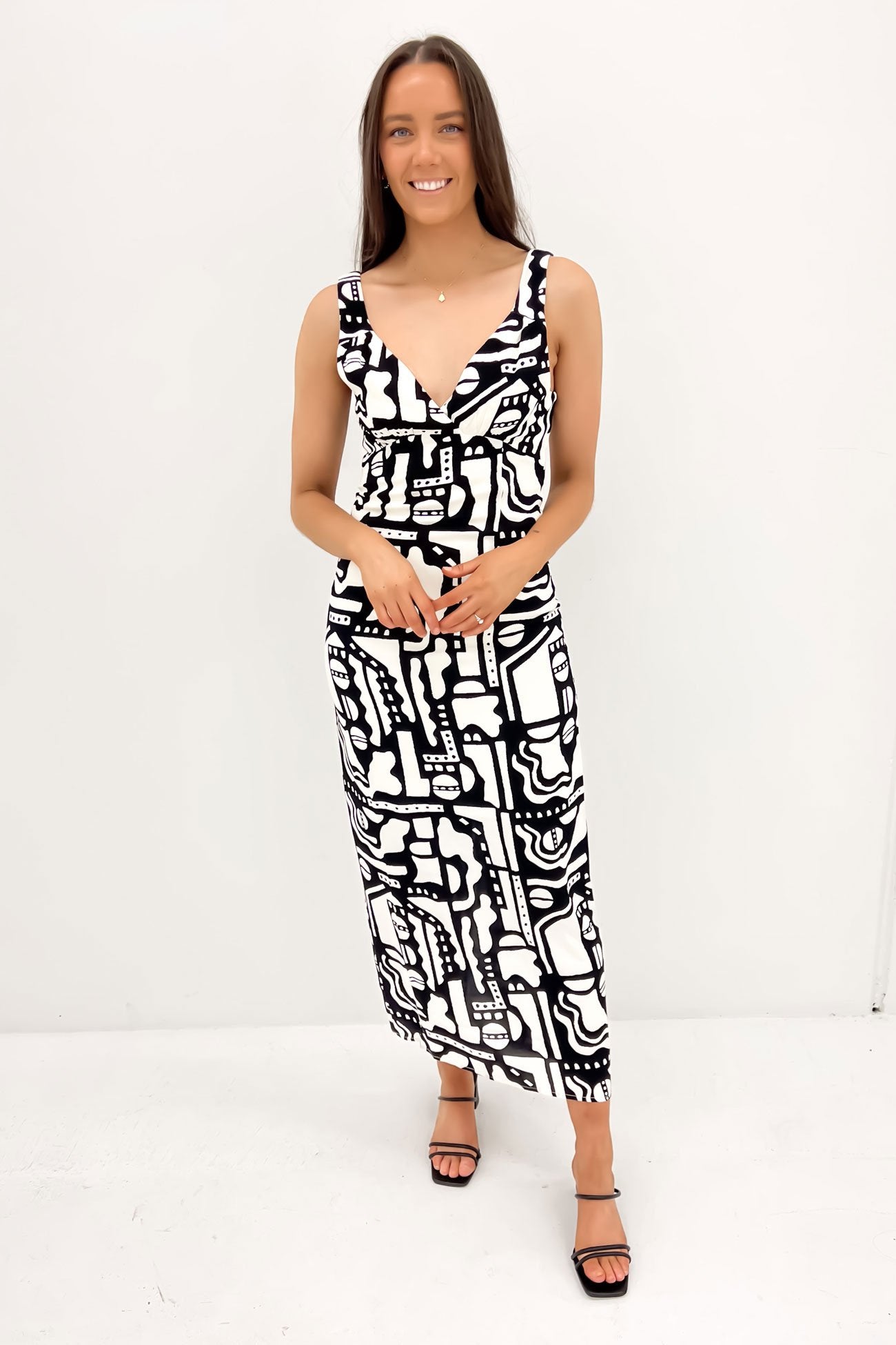 Imani Maxi Dress Print