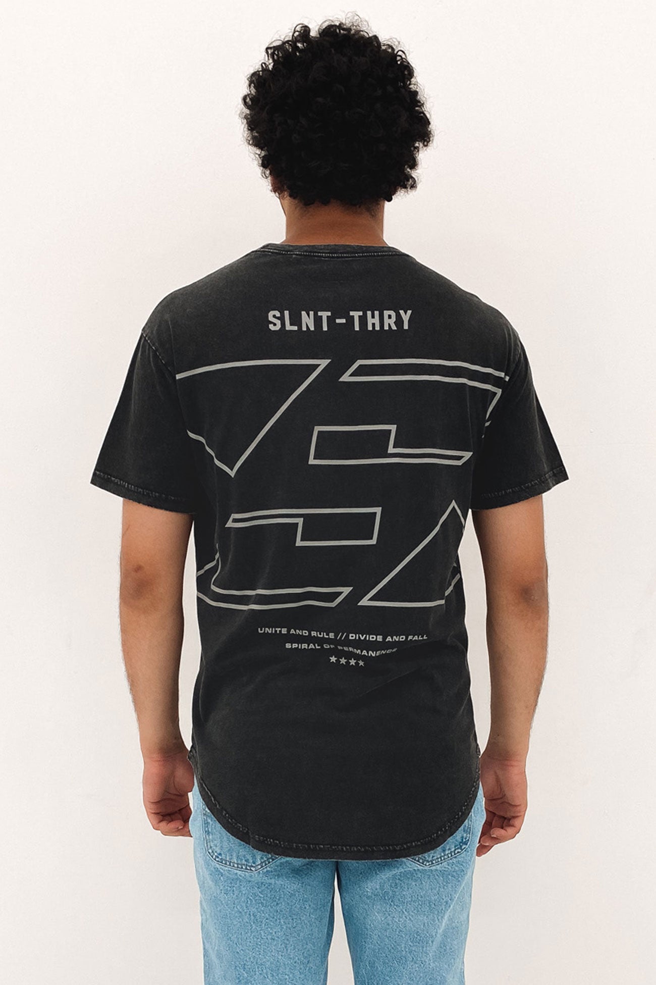 Impact Scoop Tee Washed Black