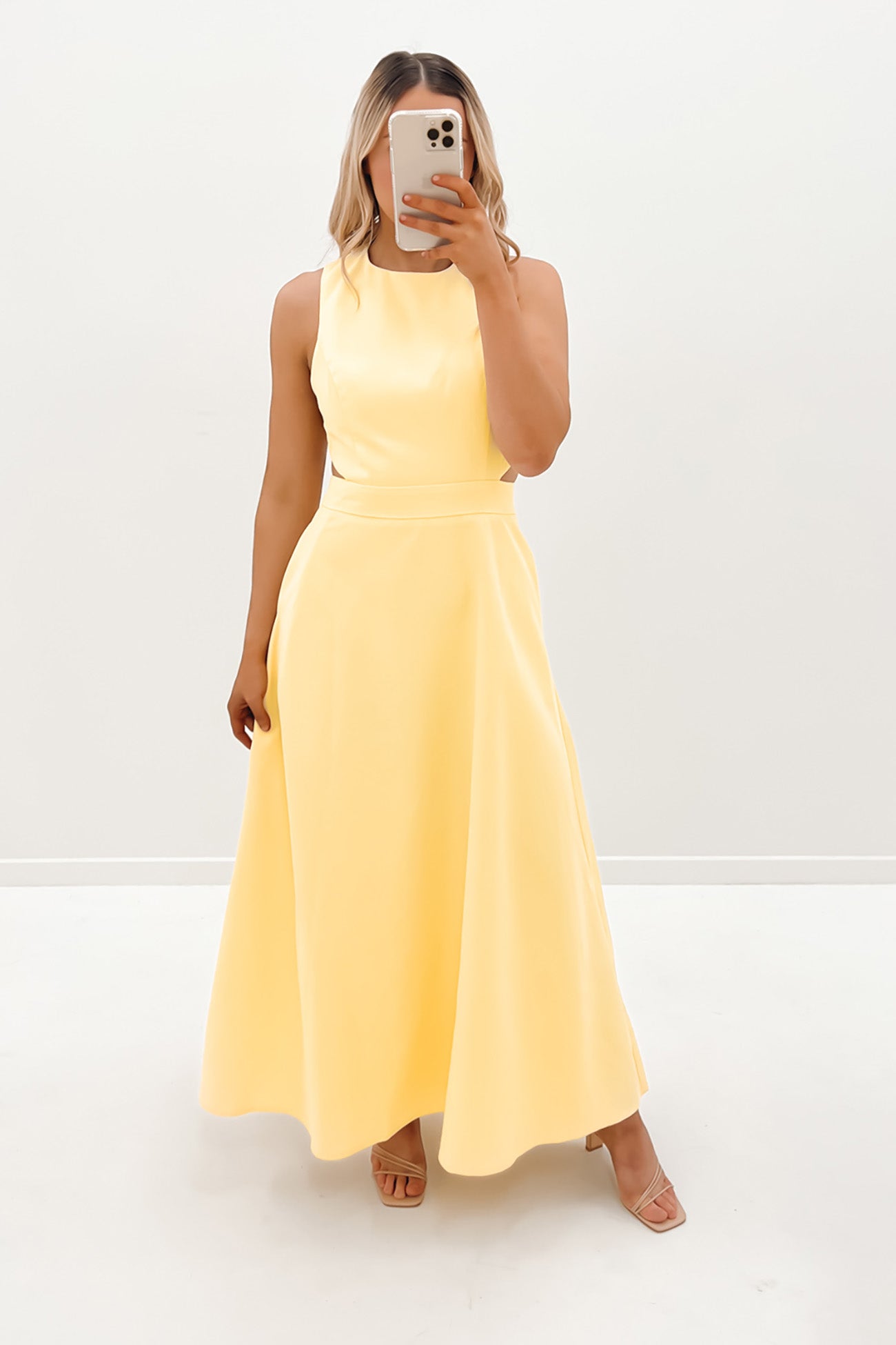 Inner Guidance Maxi Dress Lemon