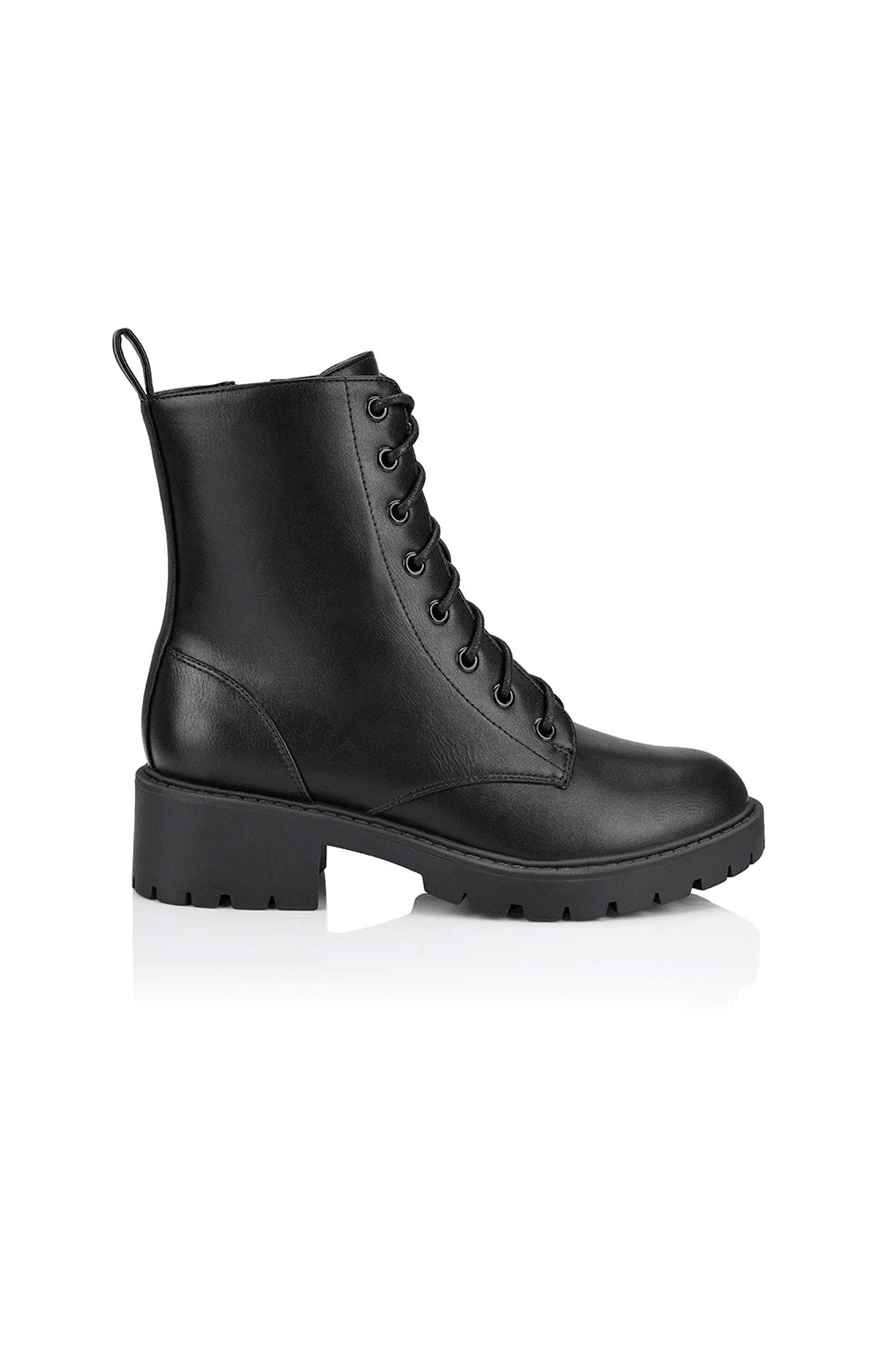 Jasmin III Combat Boot Black