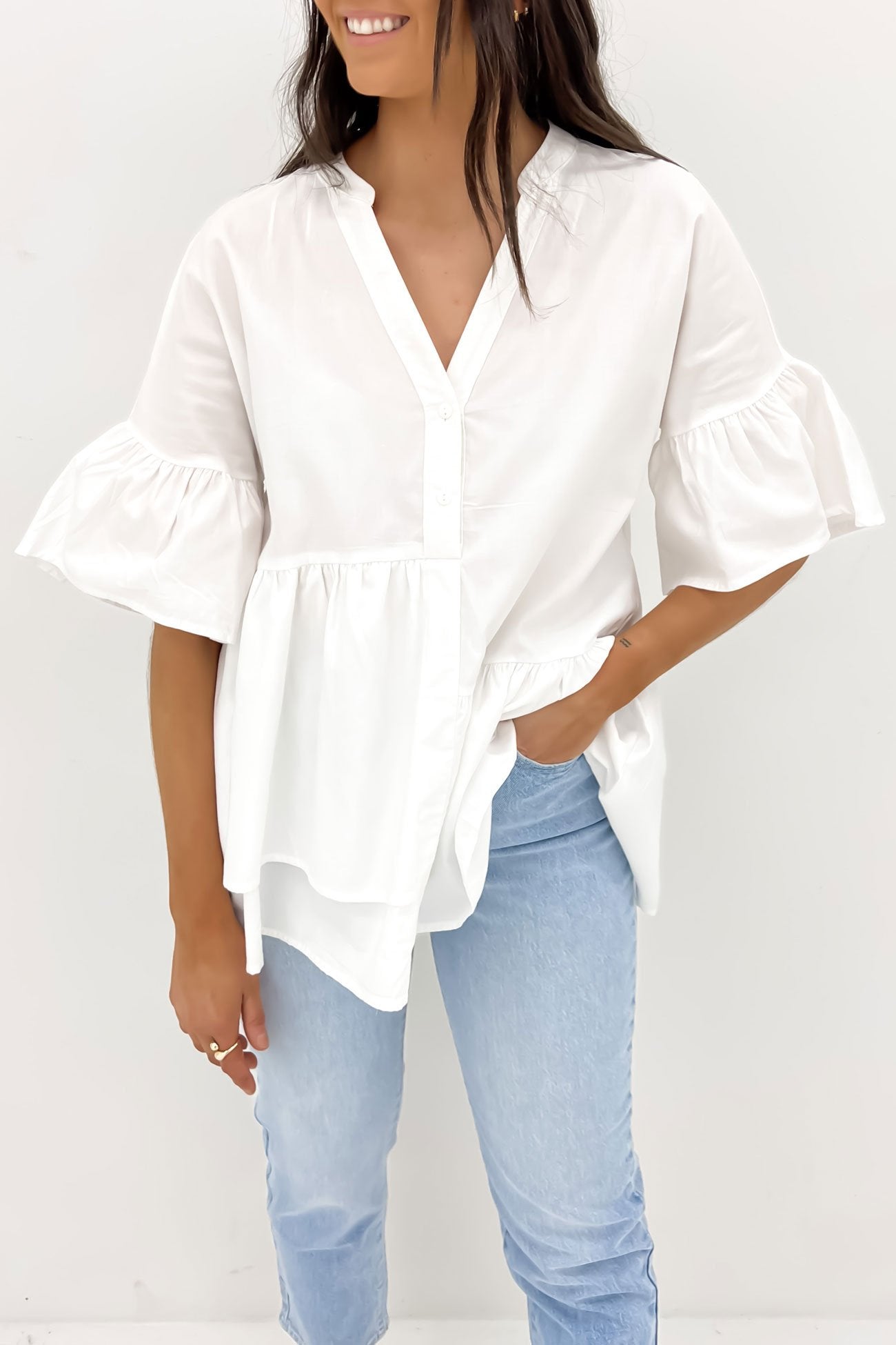 Keekee Top White