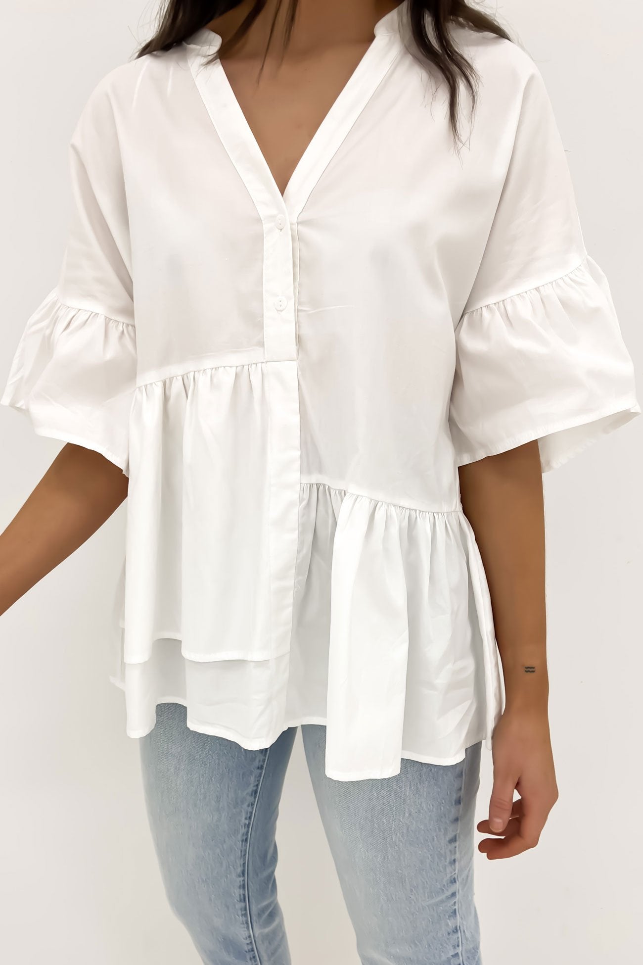 Keekee Top White