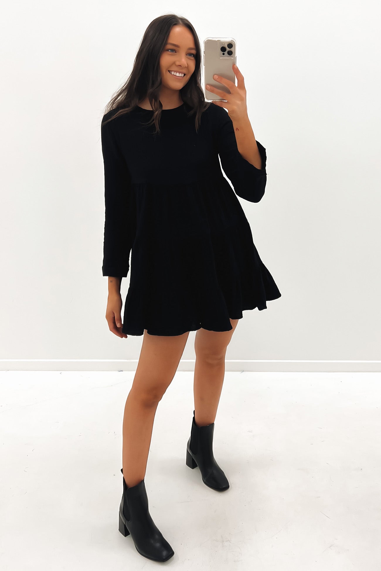 Kelly Mini Dress Black