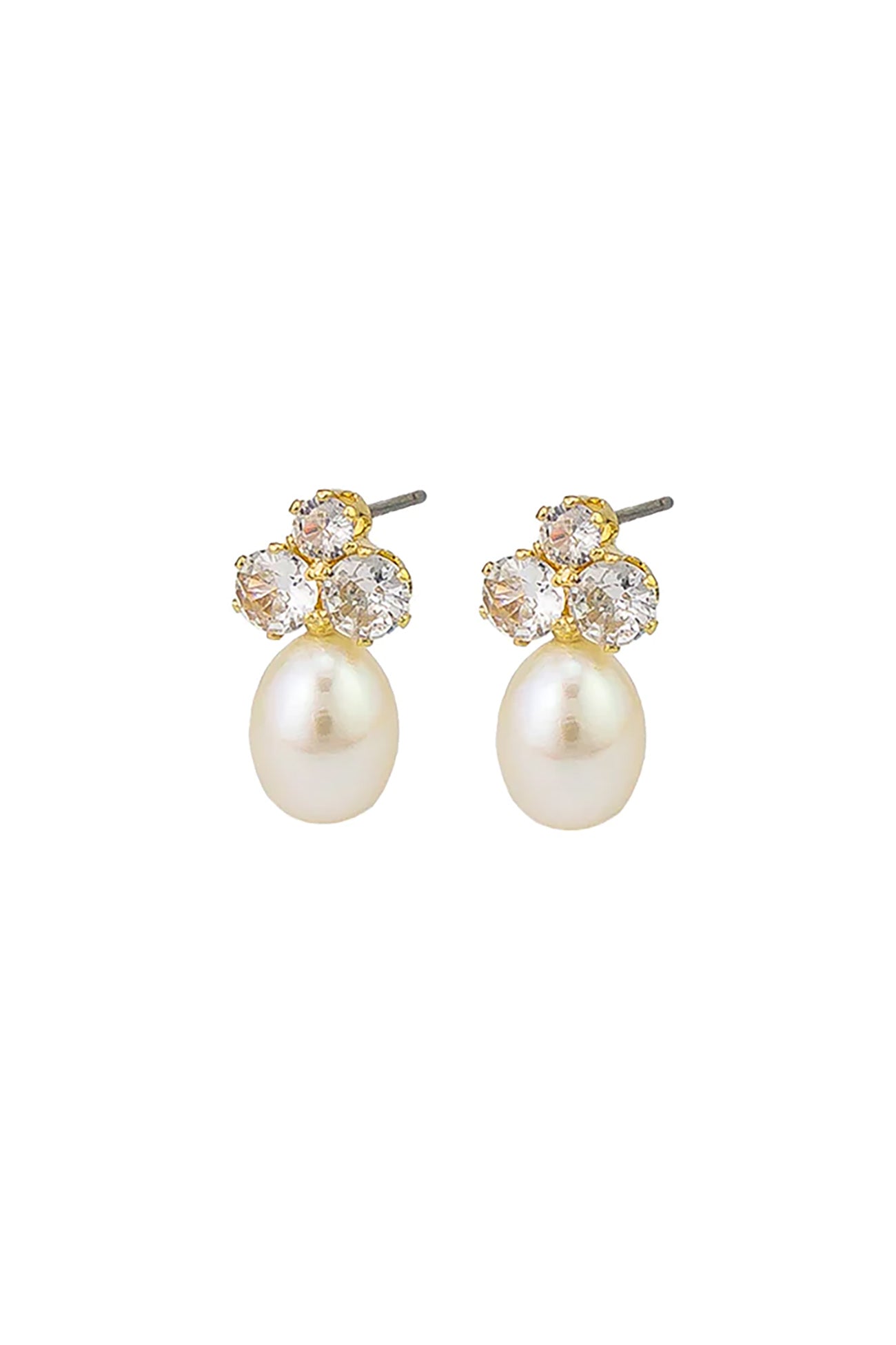 Keri Pearl Earrings Gold