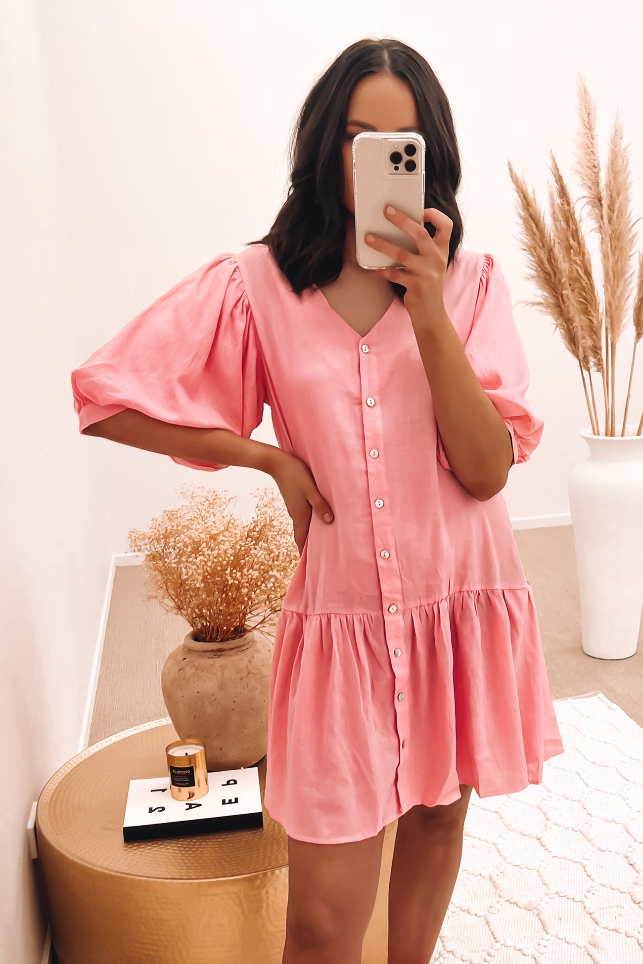 Kiara Mini Dress Pink