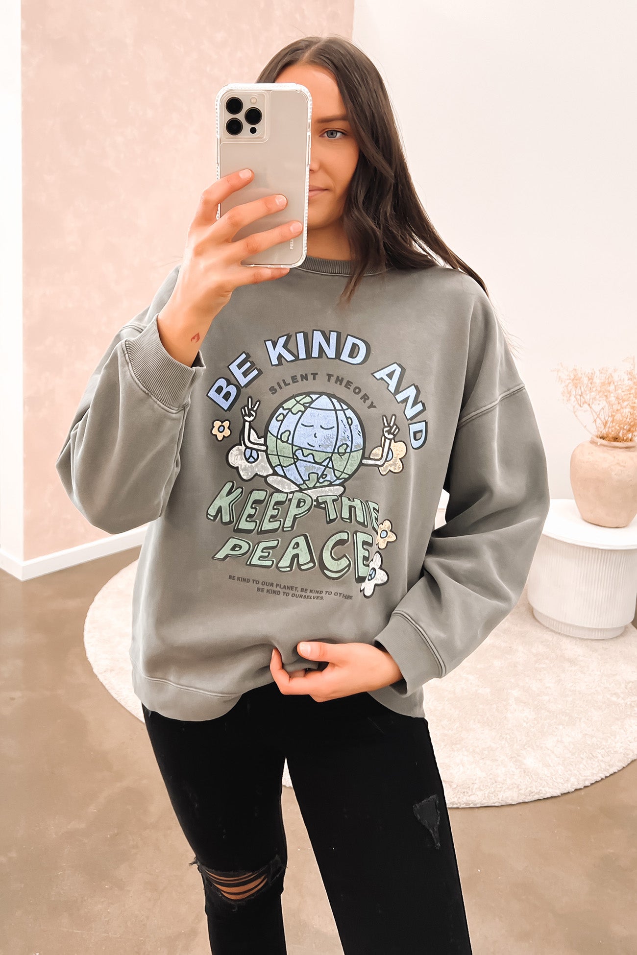 Kind Crew Charcoal