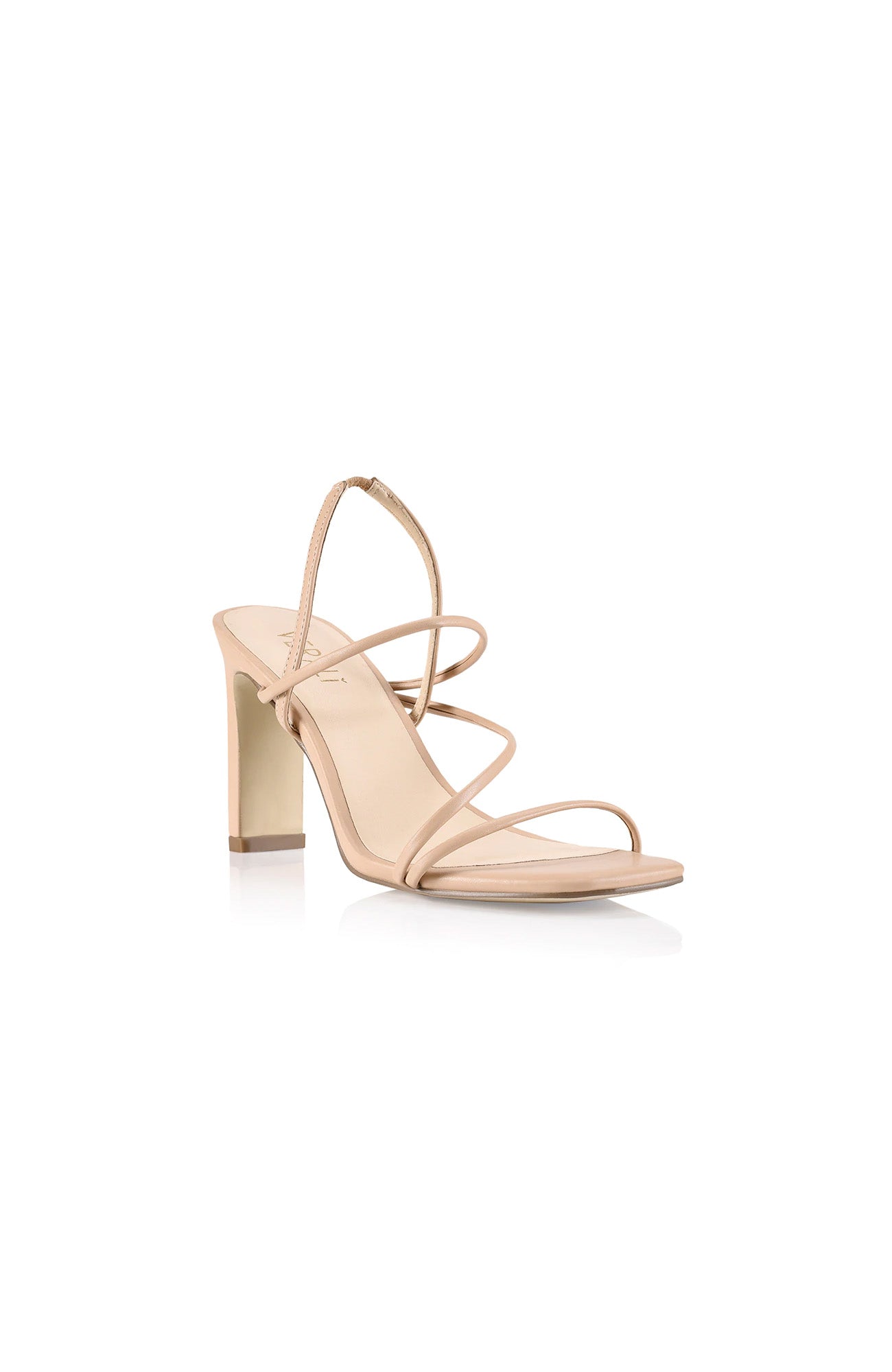 King Strappy Heel Nude Smooth