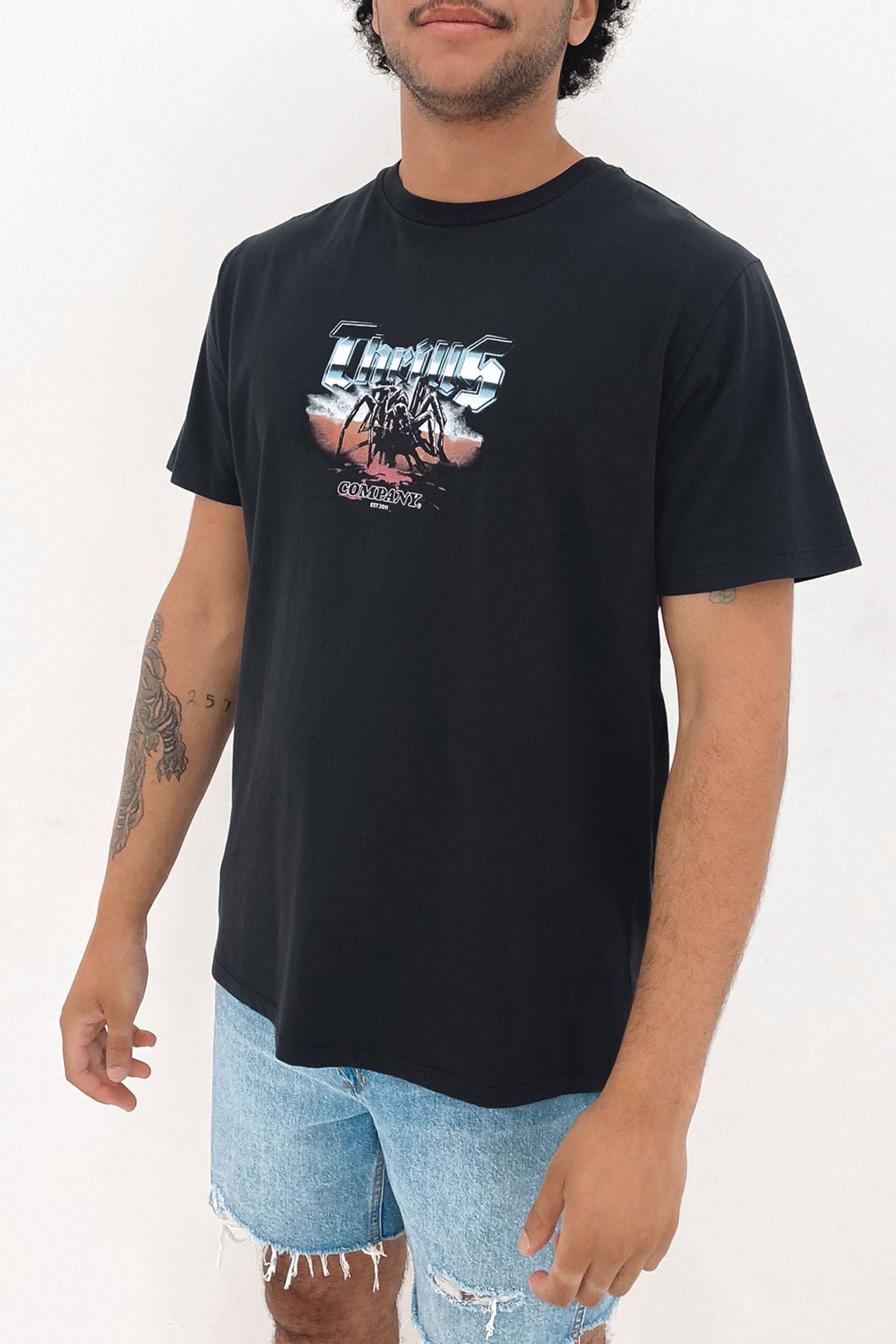 Kingdom Merch Fit Tee Washed Black