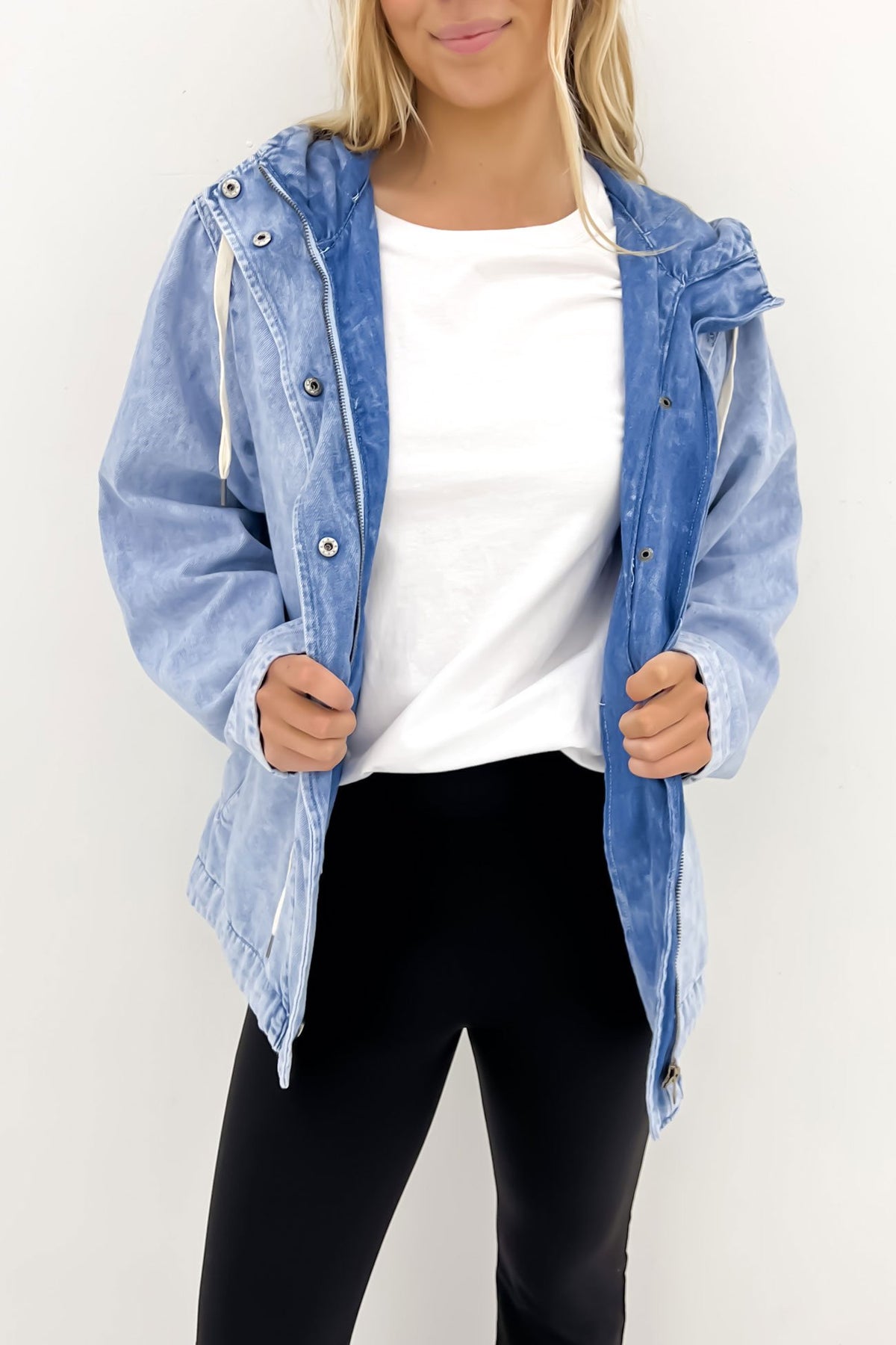 Jean anorak clearance jacket