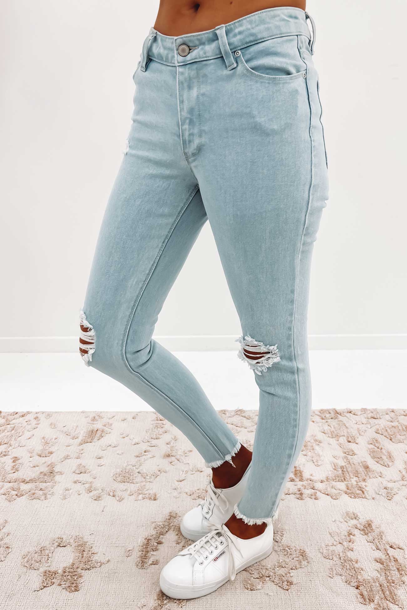 Kitty Skinny Jean Glacier