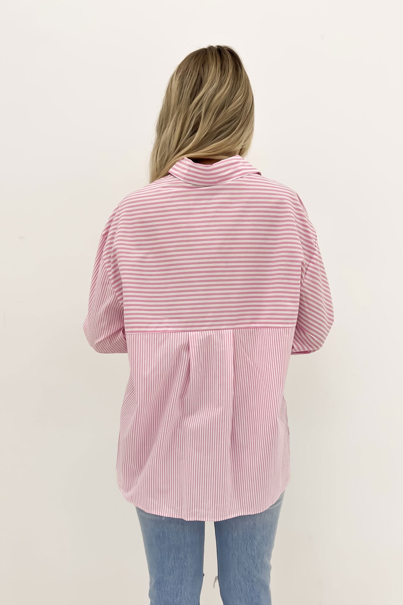 Kylen Shirt Pink Stripe