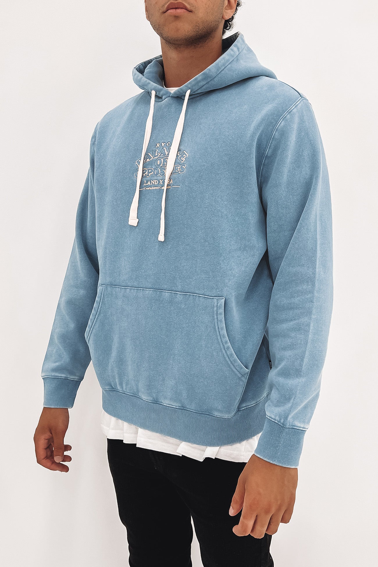 Land X Sea Hoodie Aged Indigo