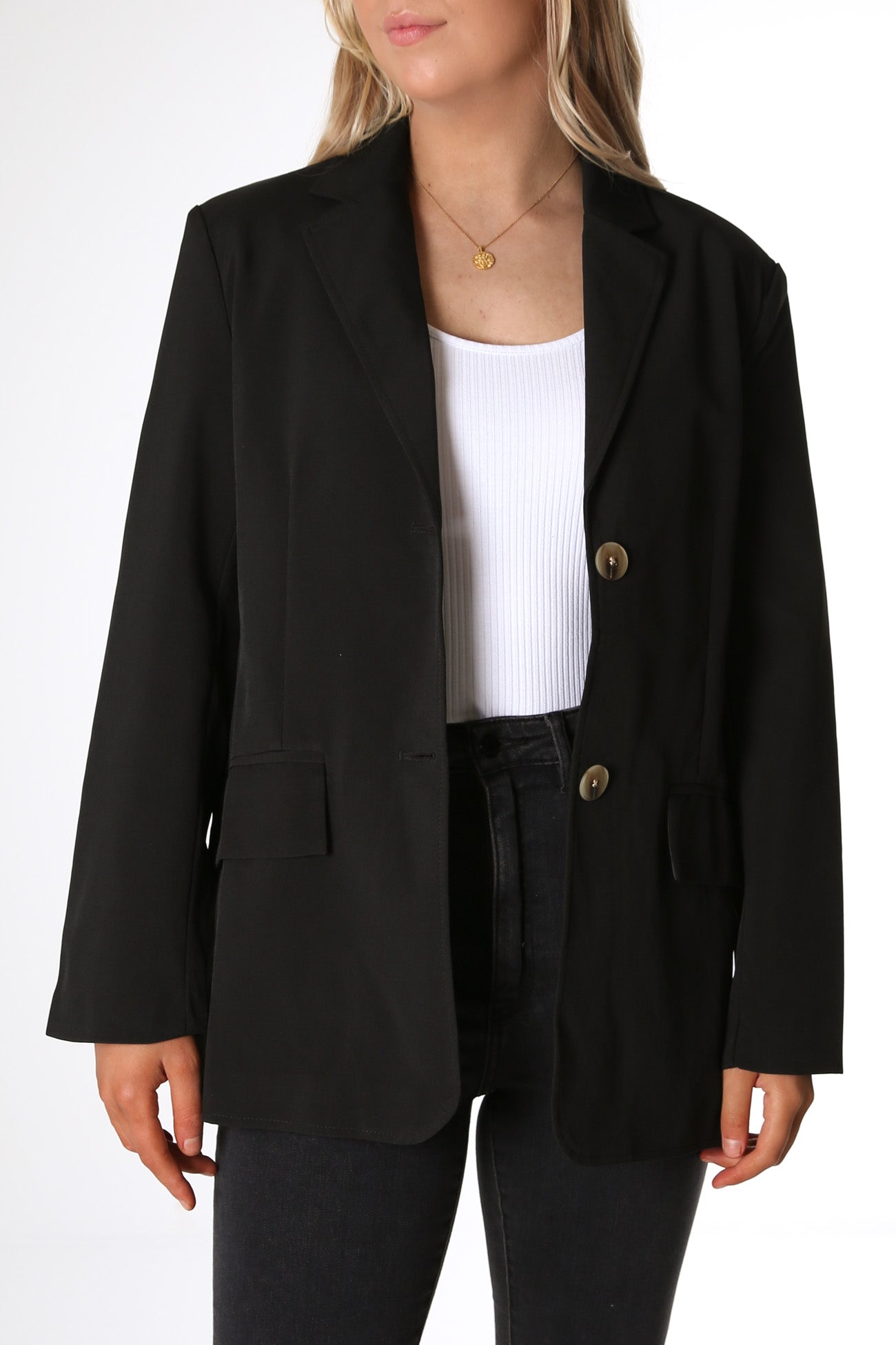 Leo Blazer Black