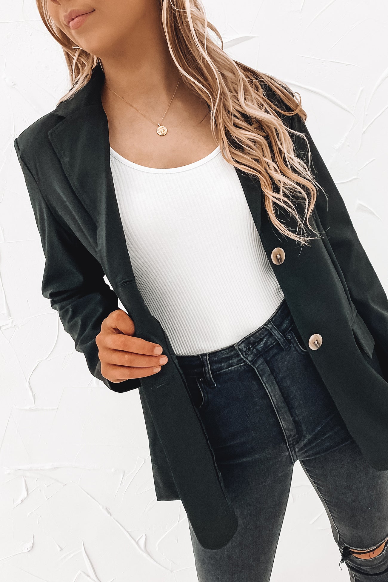 Leo Blazer Black