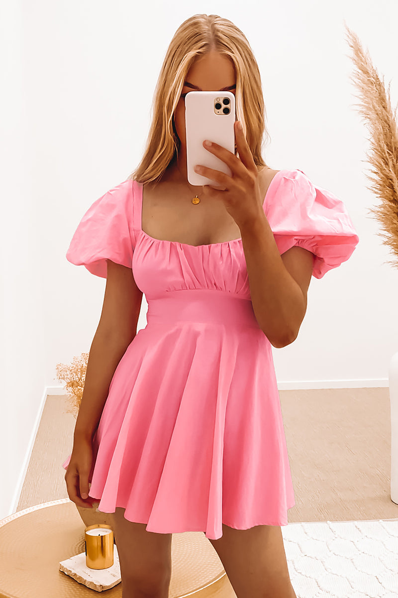 Libby Mini Dress Pink