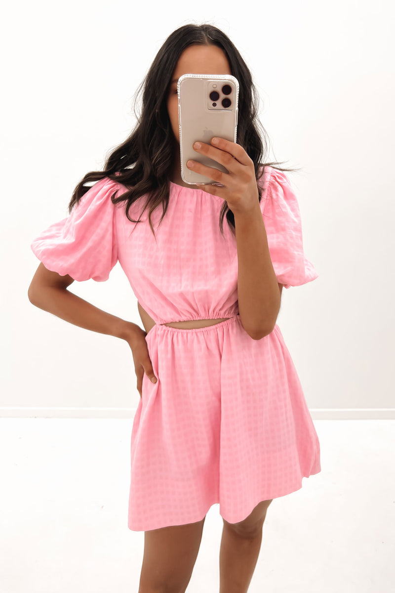 Lucie Mini Dress Pink