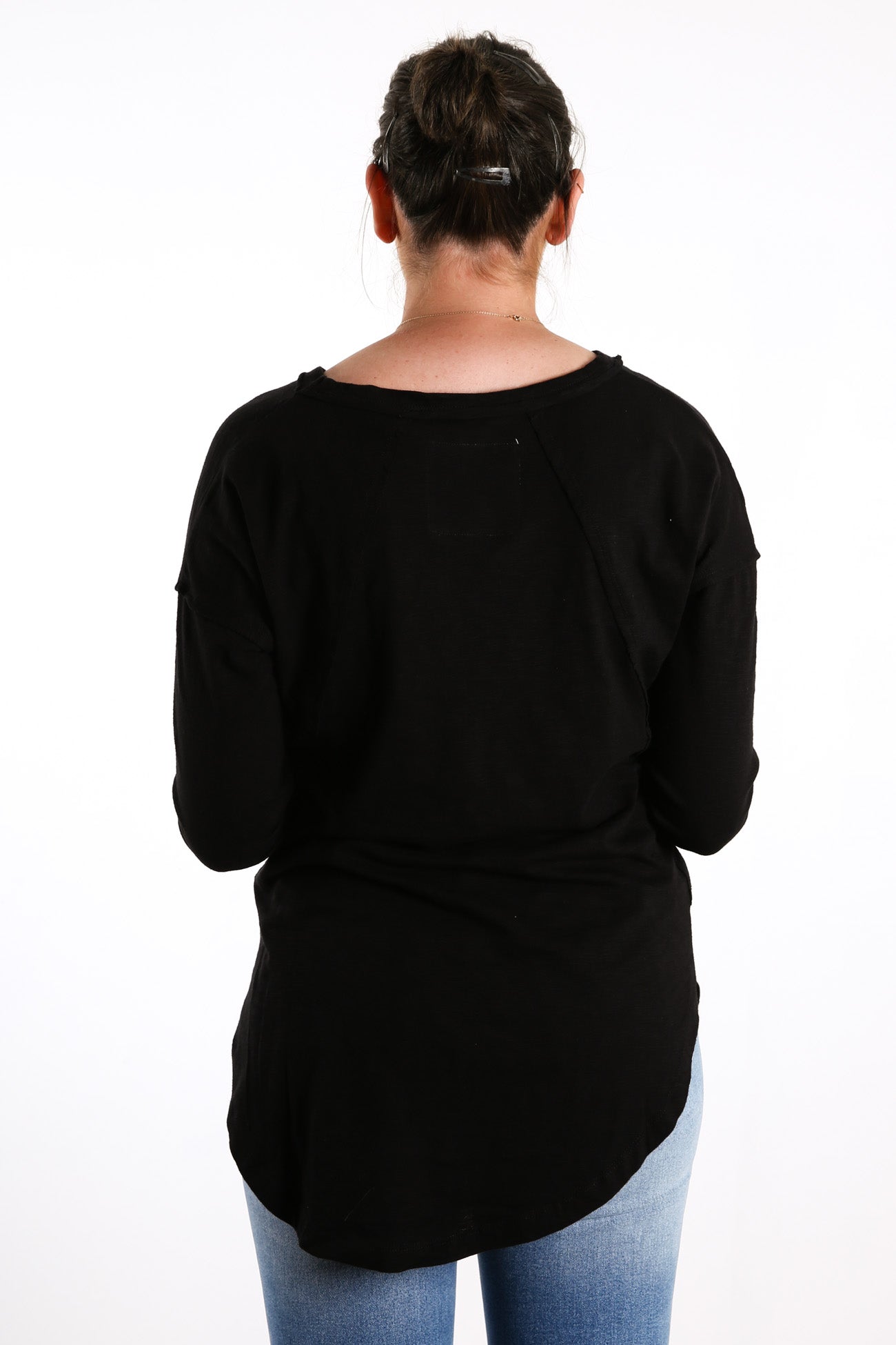 Mackenzie Long Sleeve Crew Black