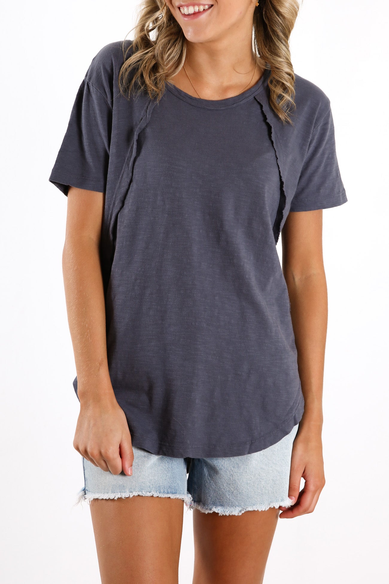 Mackenzie Short Sleeve Tee Navy