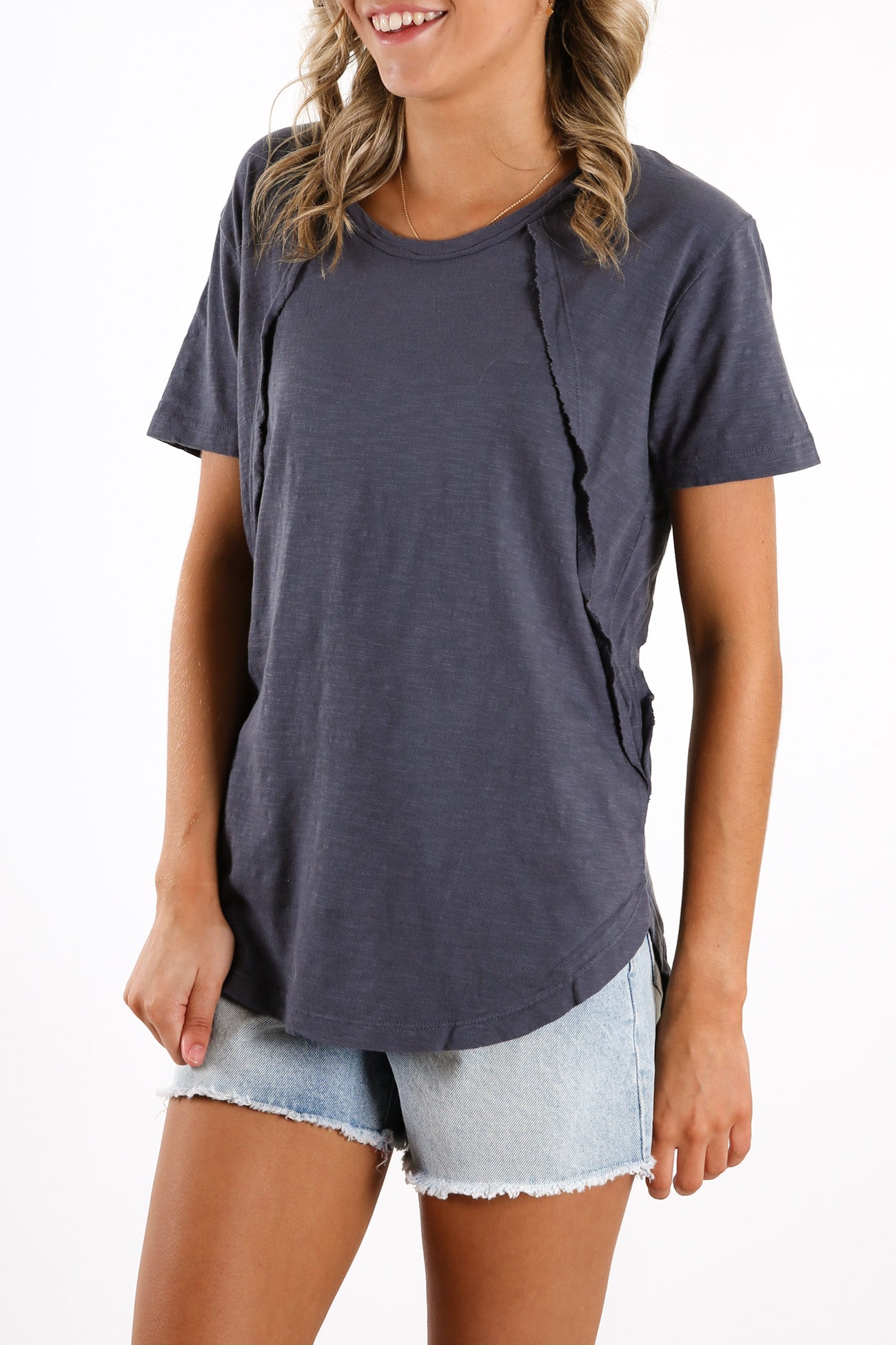 Mackenzie Short Sleeve Tee Navy