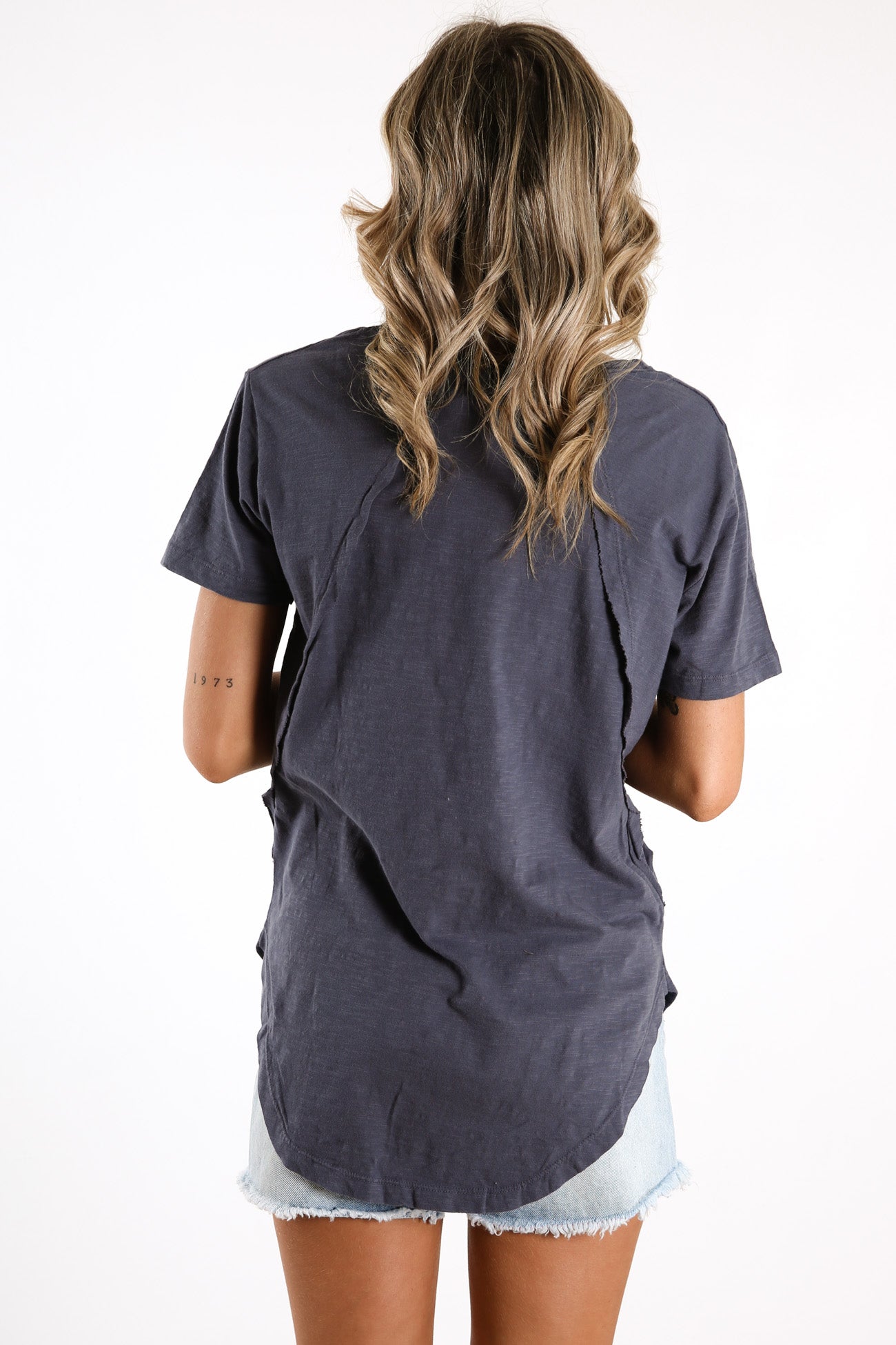 Mackenzie Short Sleeve Tee Navy